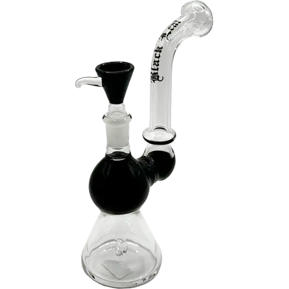 Black Leaf 180mm Compact Bong: Purity Meets Style, 2 image