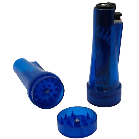 Гриндер и защитный кейс для зажигалки Clipper, Цвет: синий, изображение 3
