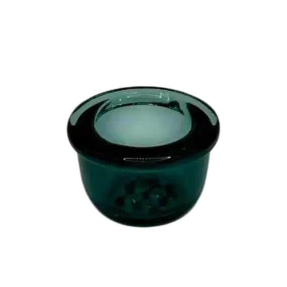 Glass Screens for Bongs and Bottles - Various Colors, Color: Turquoise