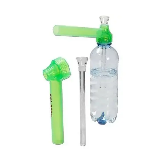 Bong-Pipe Top Puff (different colors), Color: Green, 5 image