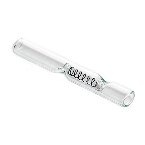 Glass tube with Spring 10mm
