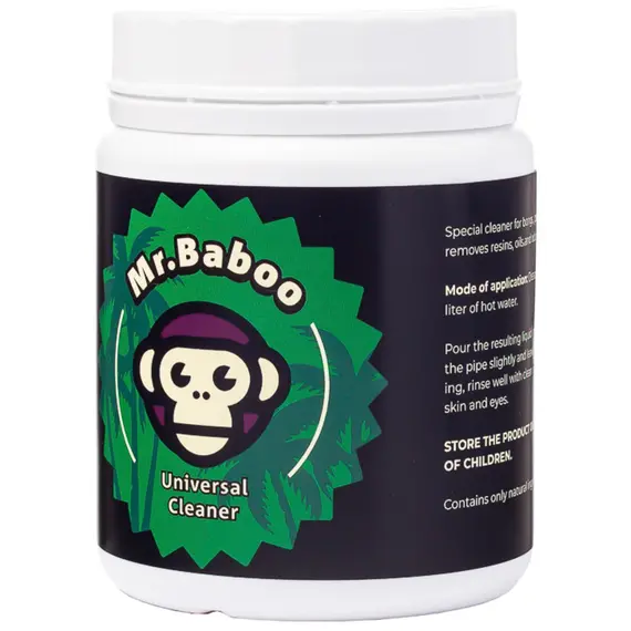 Mr. Baboo Powdered Cleaner for Bongs and Pipes 200g