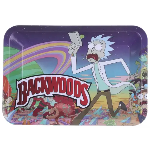 ლითონის უჯრა Backwoods (სხვადასხვა პრინტი), ზომა: 18 - 12.5, ფერი: იისფერი