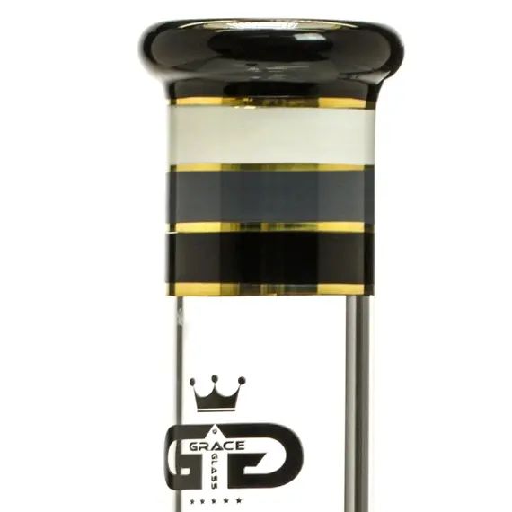 Бонг Grace Glass HAMMER Funky Twist IV с золотом, изображение 3