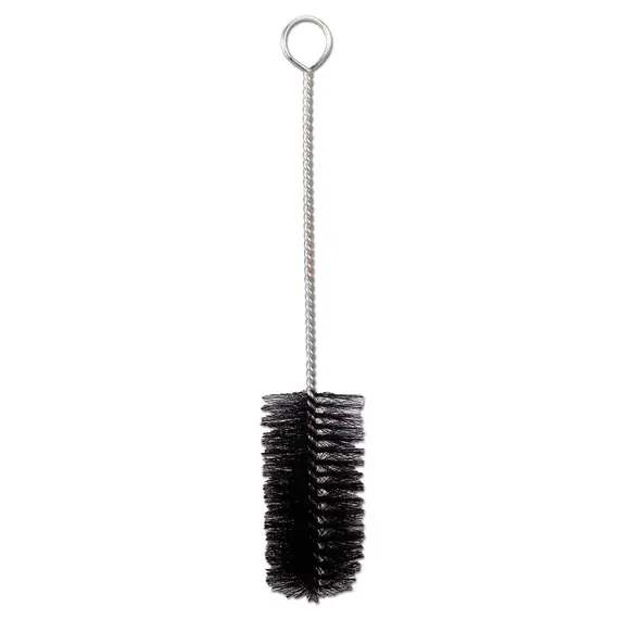 Bong Tube Cleaning Brush Black Leaf