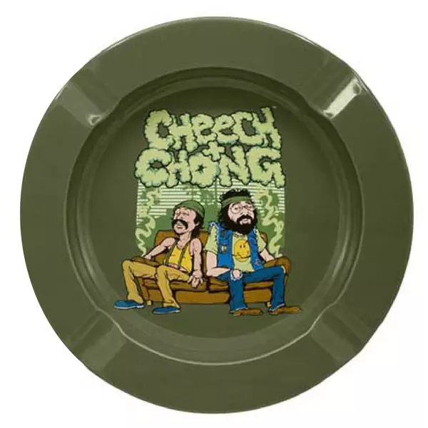 Metal Ashtray Cheech&Chong by G-Rollz, Color: Multicolored