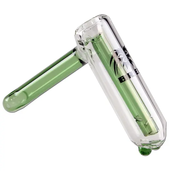 BREIT 130mm Green Glass Bong-Pipe