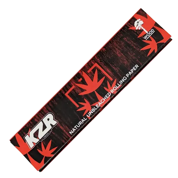 KZR Green Unbleached King Size Papers 32 pcs