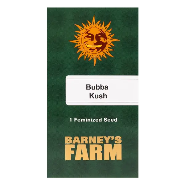 Bubba Kush მიერ Barney's Farm: მშვიდი ინდიკა აღმოსავლური არომატით