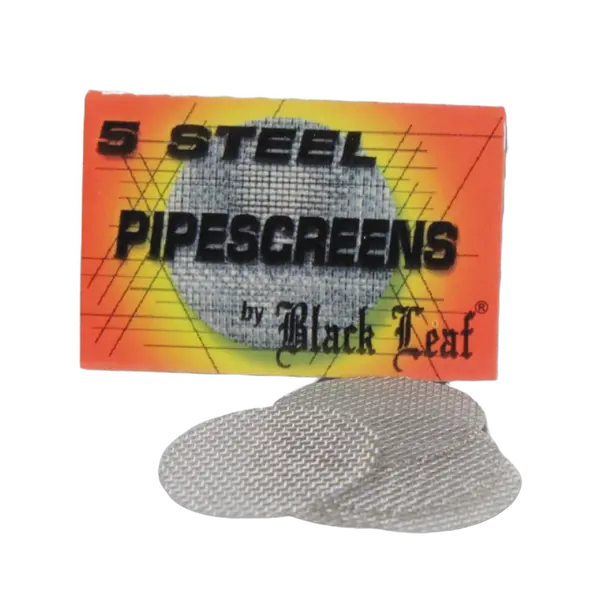 Black Leaf 20mm Steel Screens for a Superior Smoke