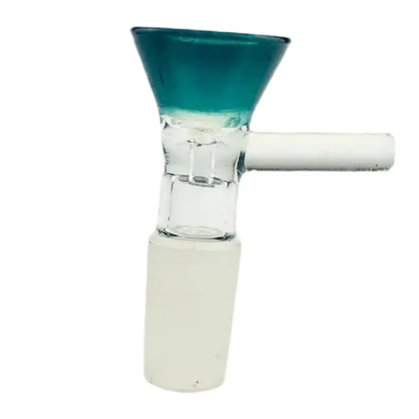 Colorful Glass Bong Bowls - Perfect Fit & Style, Bowl Joint Size: 14.5, Color: Turquoise