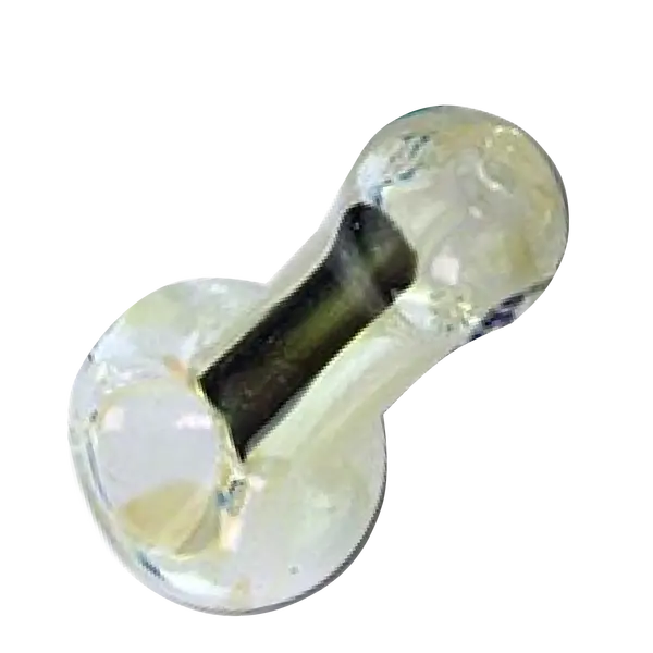 Яркая стеклянная трубка с турбо-отверстием для каждого, Длина: 8, Цвет: прозрачный