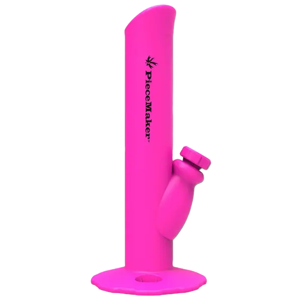 PieceMaker Kermit Miss Pinky: The Glow-in-the-Dark Silicone Bong