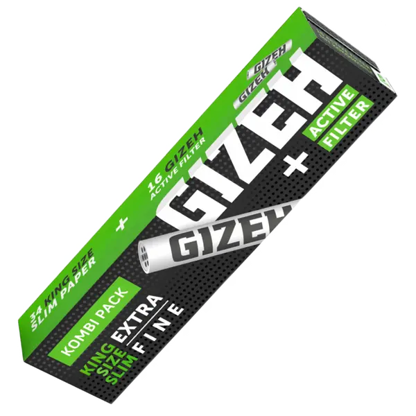 GIZEH BLACK Papers + Coconut Shell Carbon Filters