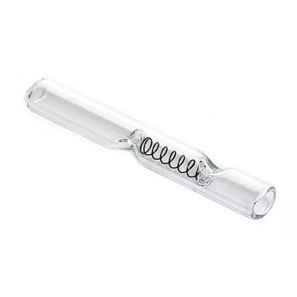 Glass tube with Spring 10mm