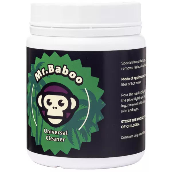 Mr. Baboo Powdered Cleaner for Bongs and Pipes 200g