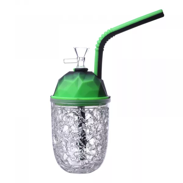 Color Compact Bong Coctail Cup, Color: Green