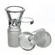 Handy Glass Bowl with Handle, Bowl Joint Size: 14.5, Color: Transparent