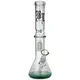 Bong Black Leaf Ice 4-Arm Percolator Sea Green