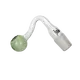 Black Leaf Oil Bowl 90° (Various Colors), Bowl Joint Size: 18.8, Color: Green