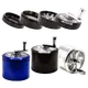 Grinder Amsterdam Crank and Windows 4 part 63mm, Color: Black