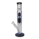 Straight Ice Bong with Tree Percolator by Black Leaf