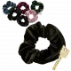 Elastic Hair Tie with Secret Pocket (various colors), Color: Black