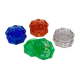 Plastic Grinder 2-Part 54mm (Various Colors), Color: Red