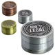 Amsterdam 420 Grinder 3-part 40 mm, Color: Silver