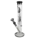 Black Leaf Metal Wave Cylinder Bong