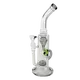 Black Leaf Recycle Bong with Drum Percolator