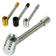 Twister Foldable Metal Pipe 10cm, Color: Silver