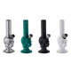 Champ High Skull Silicone Bong (various colors), Color: Silver