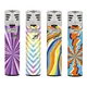 Clipper Jet Flame Lighter Splash (Various Colors), Color: Purple