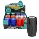 Plastic Container with Built-in Grinder, Color: Black