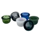 Glass Screens for Bongs and Bottles (Various Colors), Color: White