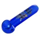 Glass Pipe Rick and Morty 10 cm (Multi-colored), Color: Blue